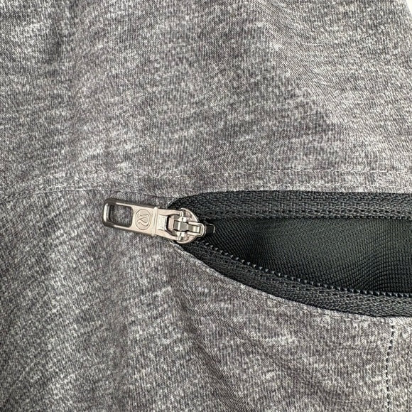 Lululemon Men’s Gray/Charcoal Gray Running Shorts - Picture 5 of 10